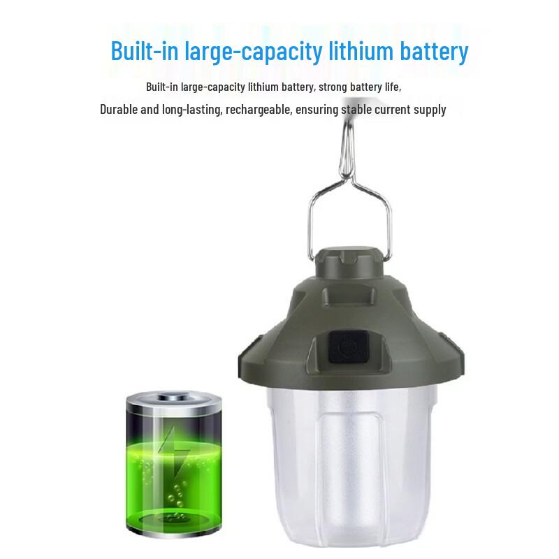 Multi-function Outdoor Portable LED Camping Lantern