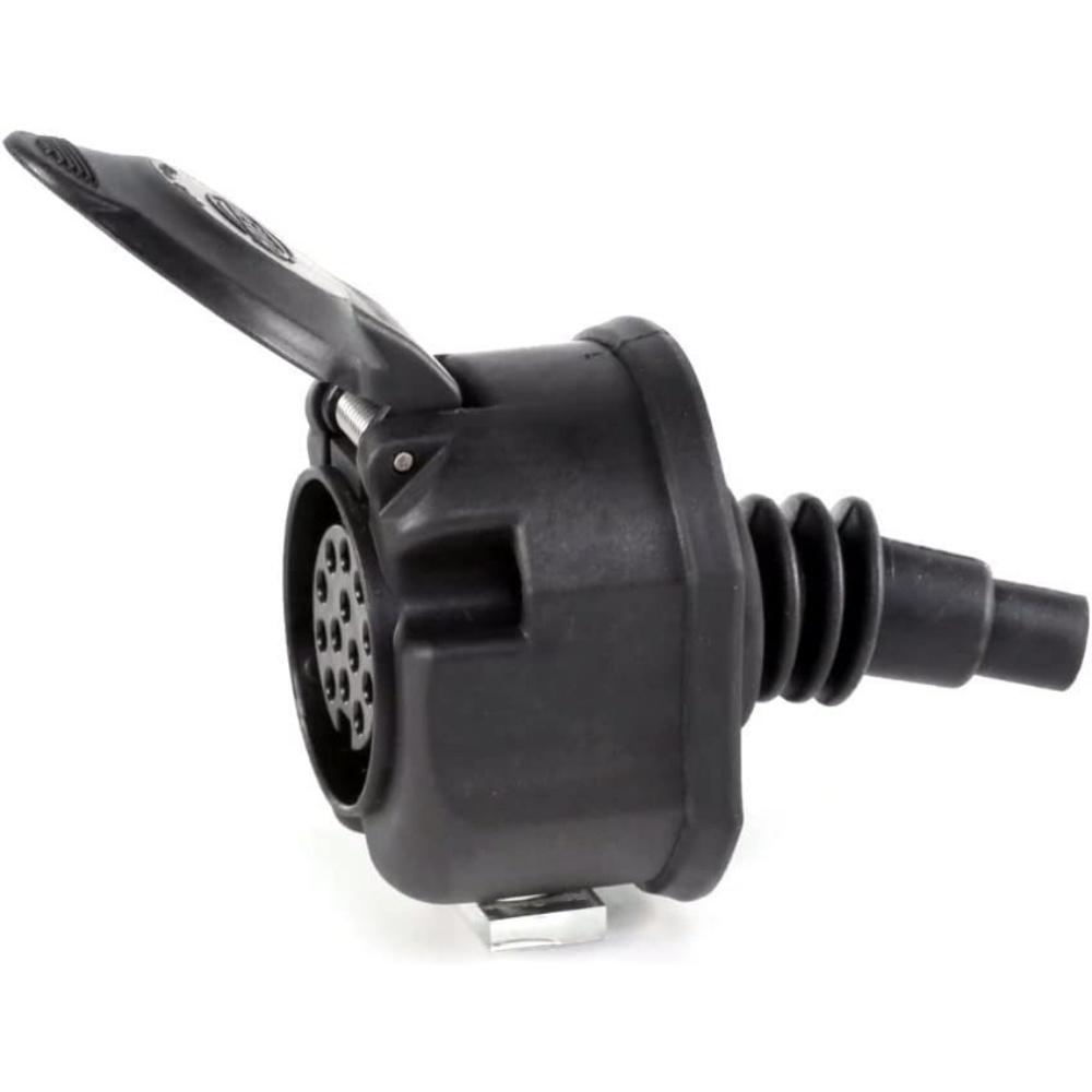 8Jb 005 949-011 Розетка — 13-контактный разъем — с отключением задних противотуманных фонарей — вилка: Винтовой контакт - черный