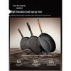 ASD Titanium Alloy Deep Non-stick Frying Pan