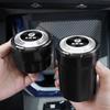 For BMW E88 High-end Car Black Ashtray Portable Ashtrays Cup Auto Interiors For BMW Performance E90 F20 E46 E60 E70 E39 E36 E87 X7 X5 X6 E48