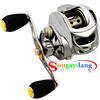 Рыболовная катушка Baitcaster, левая/правая катушка, 12 шарикоподшипников, ручка из ЭВА, морская/пресноводная рыбалка