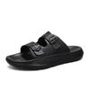 Cool slippers men's summer outdoor new trend retro platform beach shoes sports tower buckle one-word sandals men