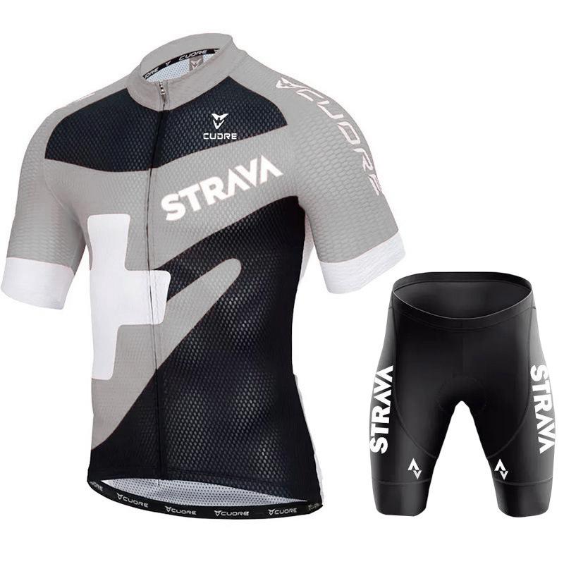 Club Mountain Bike Road Race Cycling Suit Summer Breathable Cycling Suit Set