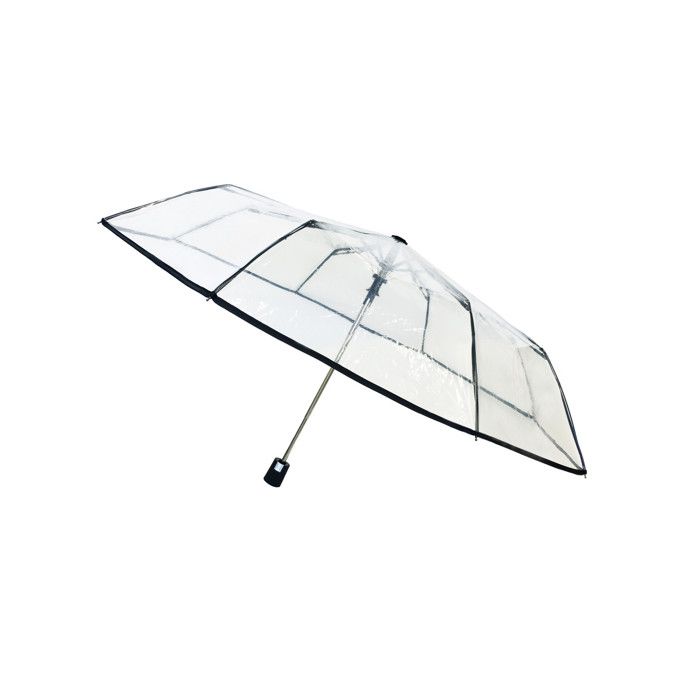 Parapluie pliable transparent