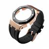 Модификационный Комплект GMA-S2100 для Casio G-SHOCK GMA S2100 Женские Металлический Корпус из Нержавеющей Стали Резиновый Ремешок для Часов Аксессуары для Модификации Ремешка Часов