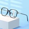 Классические квадратные мультифокальные очки для чтения с защитой от синего света, винтажные, прогрессивные, для мужчин и женщин, для ближней и дальней видимости
