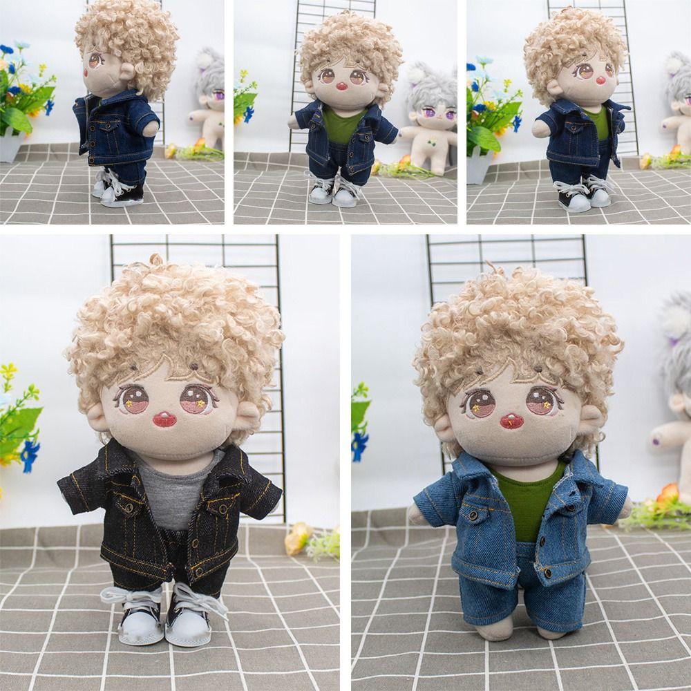 Coat Tops 15cm/20cm Doll Jeans Fashion Cotton Jacket 15cm/20cm Doll Clothes Jeans Clothes Suit