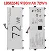Replacement Battery 72Wh LBS1224E For LG Gram 13Z980 14Z980 15Z980 15Z990 17Z990 72Wh Laptop Batteries
