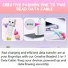 Usb C Beaded Cable Fast Charging Multifunctional Charger Cable Type C Beaded Charger High-Quality Cable Stars Beads Charging For