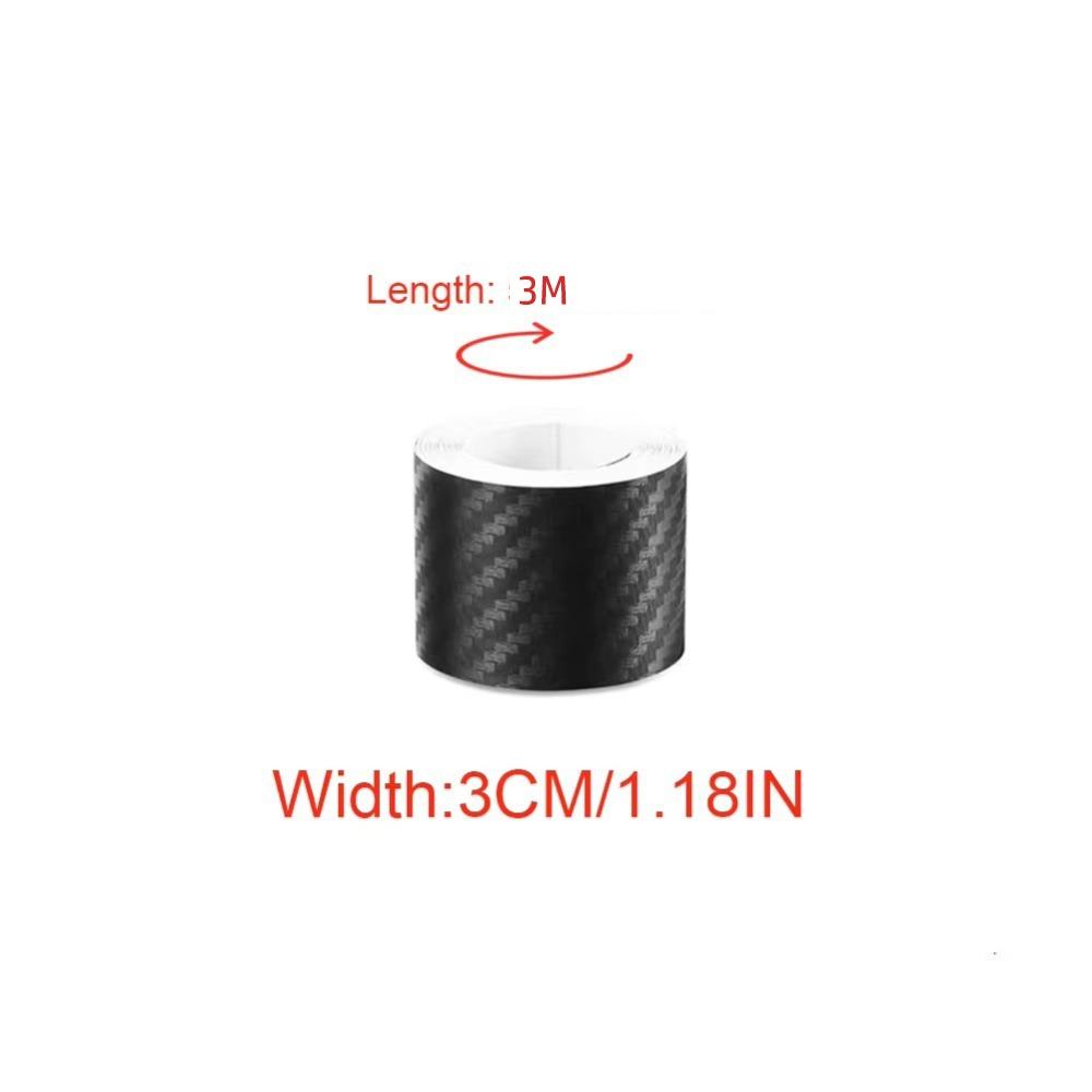 Anti Scratch Carbon Fiber Sticker 3D Car Protective Film New Car Bumper Sticker