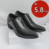 Fashion 2025 New Elevator Shoes for Men Zip High Heels Formal Leather Black Men Loafers Dress Shoes Fashion Brown Man Heightening Shoes