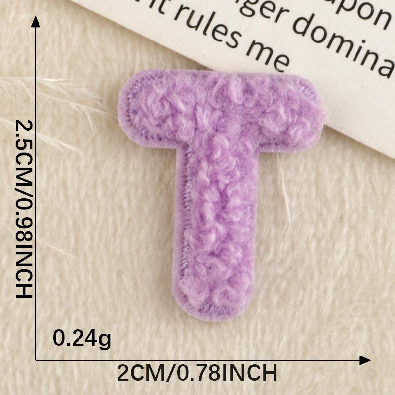 Вышитая нашивка на полотенце, вышитая нашивка, оригинальная нашивка из 26 букв, аксессуары для одежды, аксессуары для самостоятельного изготовления, вышитая наклейка на ткань