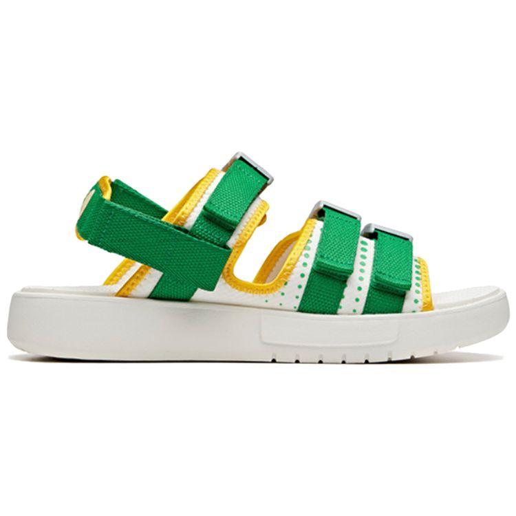 Anta Sprite Collaboration Пляжные спортивные тапочки мужские тапочки белые зеленые желтые 912036901-6