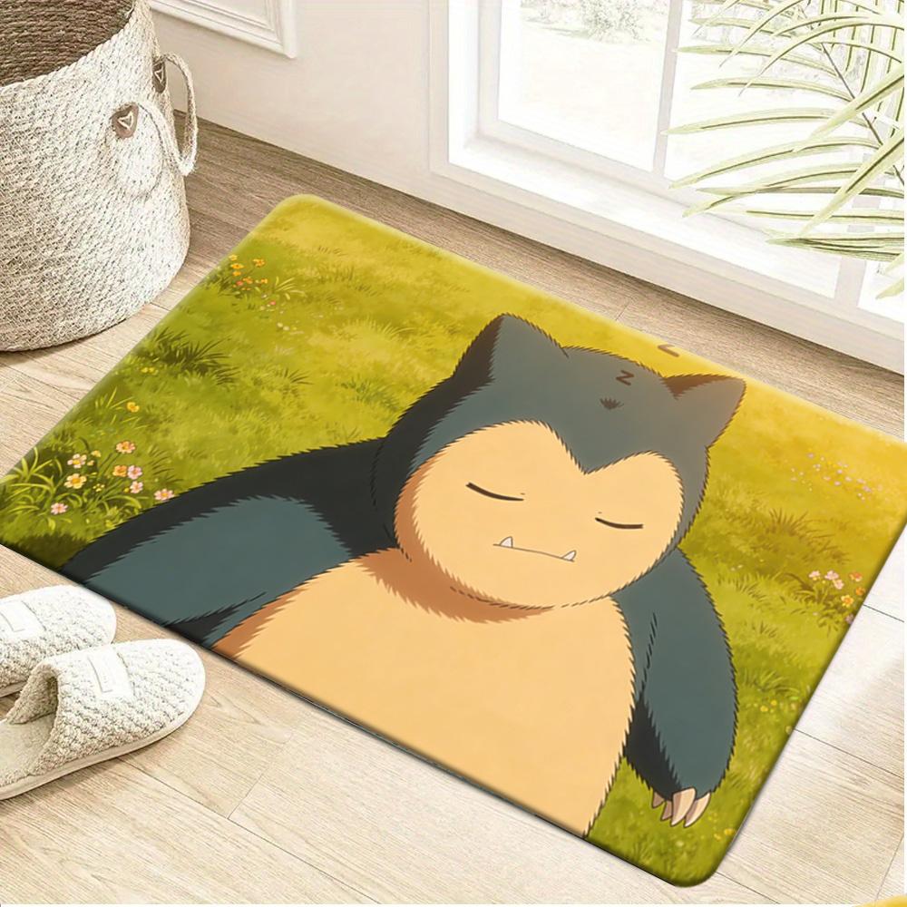 Pokemon Mewtwo and Psychic Ghost Type Print Non-Slip Doormat Soft Floor Mat