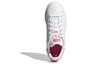 adidas Оригинальные STAN SMITH Низкие Кеды для Катания на Скейте Детские Розовые с Цветочным Хвостом Подростковые FV7405
