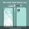Huawei Nova7i Однотонный Жидкий Мягкий Чехол - Полное Покрытие, Защита от Падений, Дизайн с Прямыми Гранями