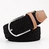 Pin Buckle Solid Canvas Strap Decoration Belt Men Women Canvas 1PC Unisex Clothing Accessories Knitted High Quality Elastic Belt  Jewelry Accessory