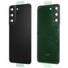 For Samsung Galaxy S22 5G S901 Battery Housing with Adhesive Sticker+Lens Cover Spare Part (without Logo)