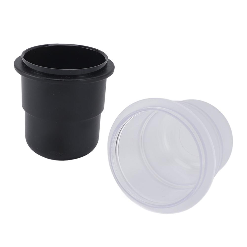 2pcs set Matte Finish Dosing Cup Thickened PC Material Coffee Dosing Mug For Coffee Maker Machine