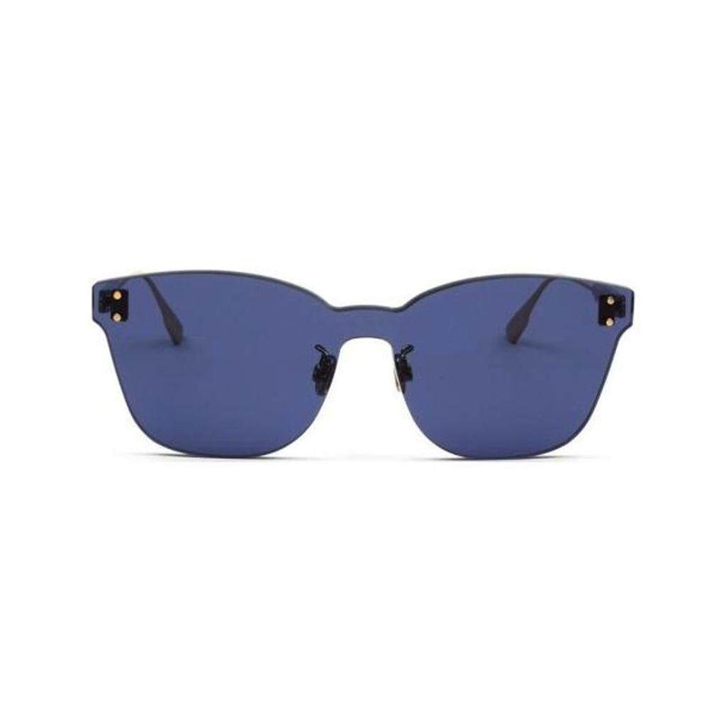 Dior Logo Pattern Irregular Shape Sunglasses Women sunglasses Gold DIORCOLORQUAKE2