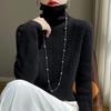 Женский кашемировый свитер Qinghe Cashmere 30% кашемир 70% шерсть Осень и Зима Пуловер Теплый и Модный