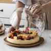 Элегантный деревянный поднос для торта – стильная сервировочная тарелка для десертов и выпечки