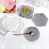 Handmade Silicone Mold for Resin  DIY Geometric Coaster Resin Mold Nordic Style Coaster Crystal Epoxy Mold Tray Tea Set