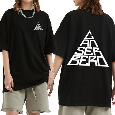 Футболка с графическим логотипом Canserbero Мужская Женская Мода Винтажные Футболки с коротким рукавом 100% Хлопок Оверсайз Футболки Топы Уличная мода