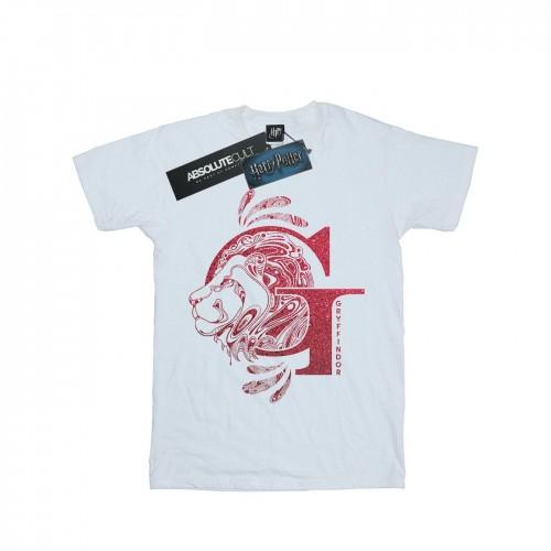 Harry Potter Mens Gryffindor Glitter T-Shirt