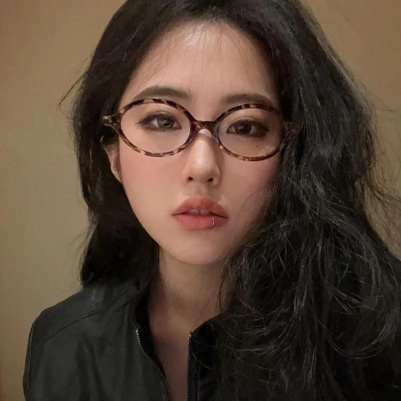 4 шт. Ретро Овальные Очки Леопардовая Оправа Очки для Чтения Защита от Синего Света