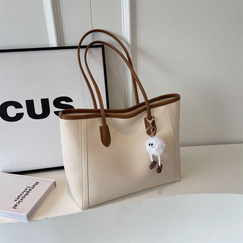 Женская универсальная сумка-тоут большой вместимости - Весенне-летняя сумка через плечо 2025 года для работы и поездок