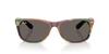 Солнцезащитные очки 0RB2132 NEW WAYFARER ЧЕРНЫЕ С ЗЕЛЕНЫМ КАМУ ТЕМНО-СЕРЫЕ 6822B155 Поляризационные [Ray-Ban]