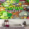 1pc Plants vs. Zombies Tapestry, Living Room, Bedroom, Office, Party Decor, Ideal Festive Gift