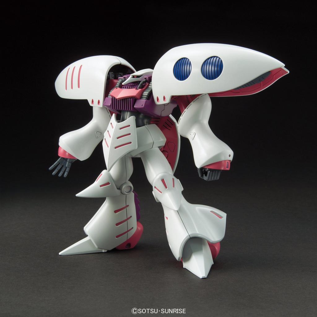 Пластиковая модель HGUC 195 Mobile Suit Z Gundam Qubeley в масштабе 1/144 с цветовой кодировкой
