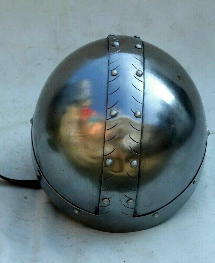 Средневековый норманнский шлем из стали 18 калибра, доспехи викингов