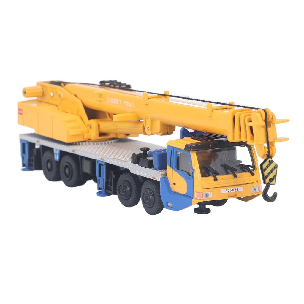 Diecast Truck Crane 1:55 Scale Miniature Heavy Duty Engineering Vehicle Model Alloy Gift Collection