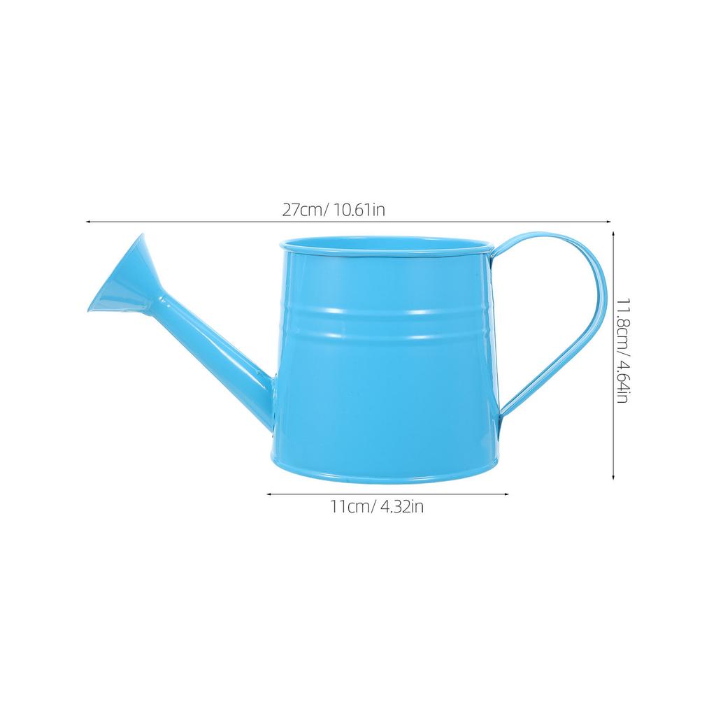 Lightweight Iron Watering Can with Comfortable Handle and Fine Sprinkler Nozzle for Houseplant Care Flower Watering Garden