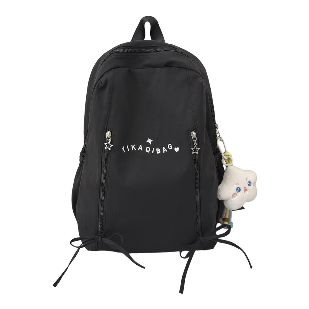 Schoolbag Korean girl backpack, primary and secondary school student backpack for women, casual light backpack, large capacity college style