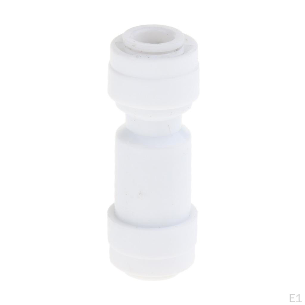 Водяной прямой клапан 1/4-дюймовый фитинг соединительные детали для фильтров/осмоса RO - 1 шт.