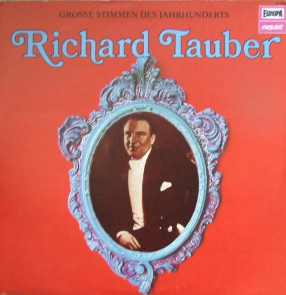 Виниловая пластинка RICHARD TAUBER Richard Tauber EX1232 Europa Exquisit 1973 Германия Классика Б/у