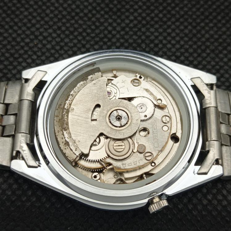 ВОССТАНОВЛЕННЫЕ ВИНТАЖНЫЕ SEIKO 5 АВТОМАТИЧЕСКИЕ 7009A ЯПОНИЯ МУЖСКИЕ ЧАСЫ D/D 593c-a314874-2