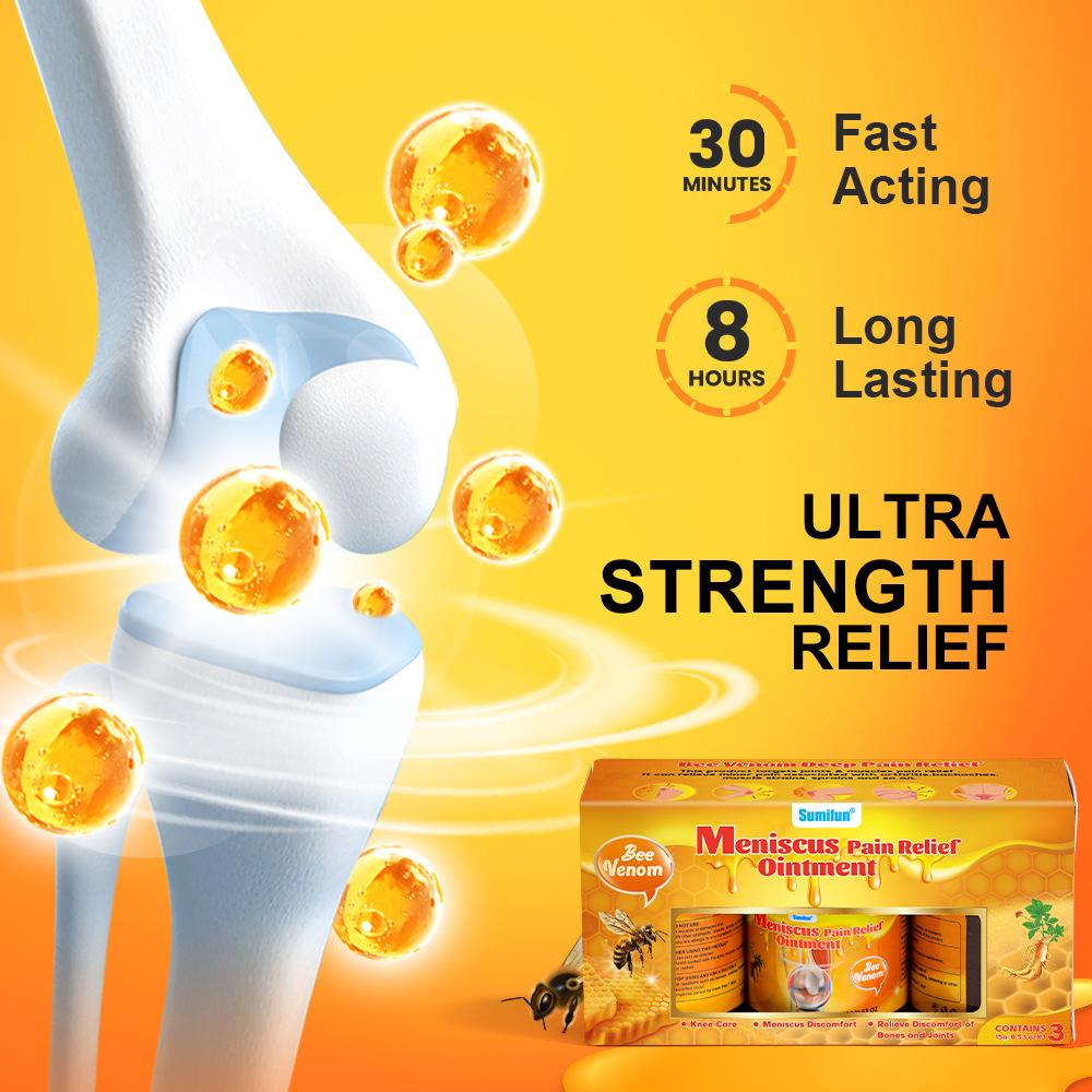 Успокаивающая паста для суставов и суставов Bee Joint & Soothing Care Paste снимает болезненность мышц суставов, способствует массажу, паста для здоровья суставов
