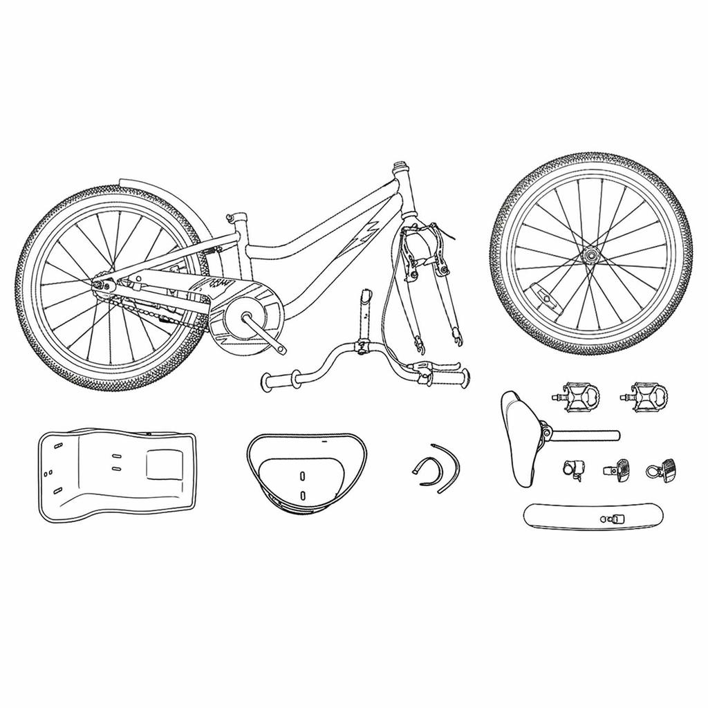 Kids Bike 18 Inch for Ages 5 7 Dark Pink
