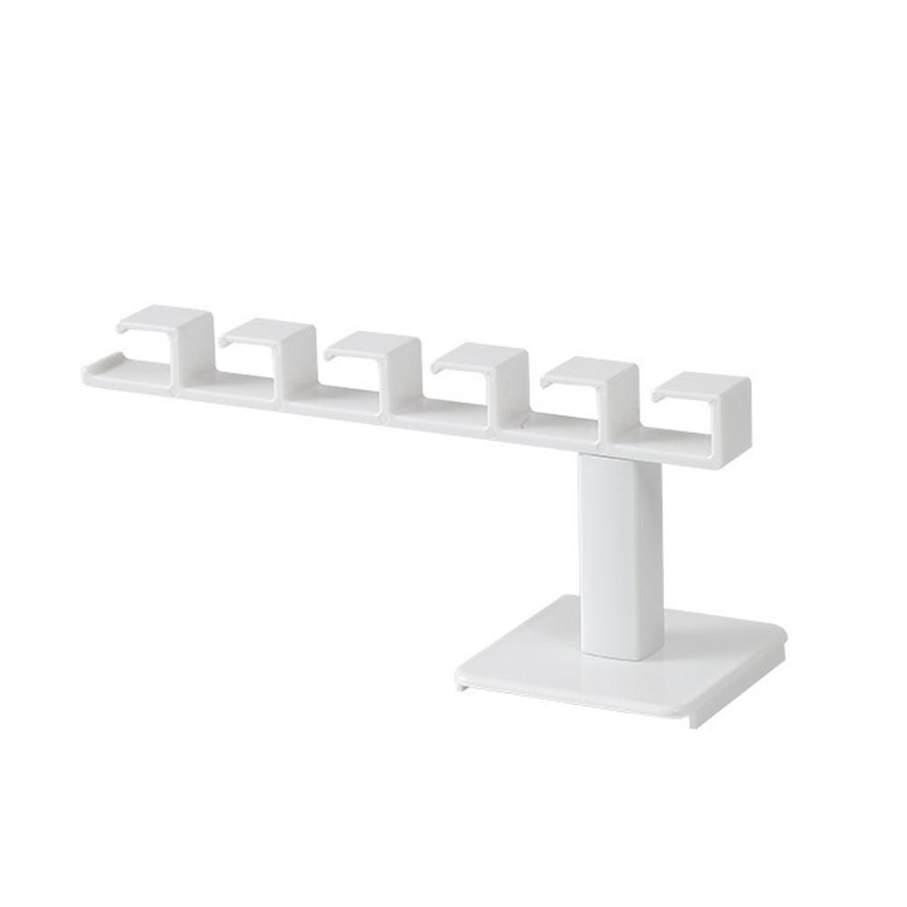 No Punching 6 Hooks Hat Holder Wall Mount Baseball Cap Multifunctional Hanger Wardrobe Hat Storage Hooks