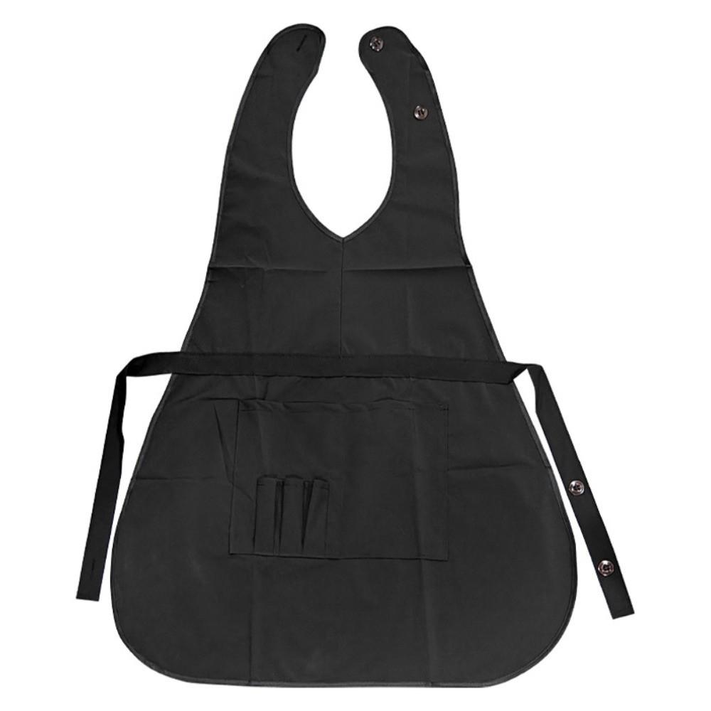 Waterproof Black Stylist Apron Professional Barber Shop Work Clothes Hairdressing Gown  Hairstylist