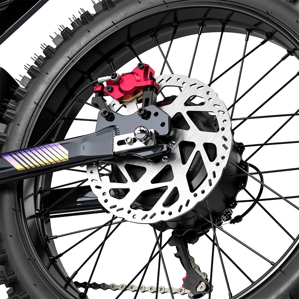 Shengmilo S900 Pro Adult Electric Bicycle 19" Fat Tyre 2100Wh Battery 65-95km Range 65km/h Max Speed Colour LCD Display