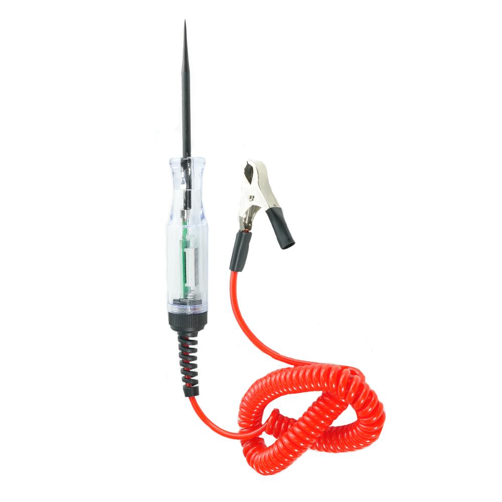 2024 6В 12В 24В постоянного тока Автомобильный Грузовой Тестер Напряжения Цепи Цифровой Дисплей Длинный Щуп Ручка Лампочка Автомобильные Диагностические Инструменты для Ремонта