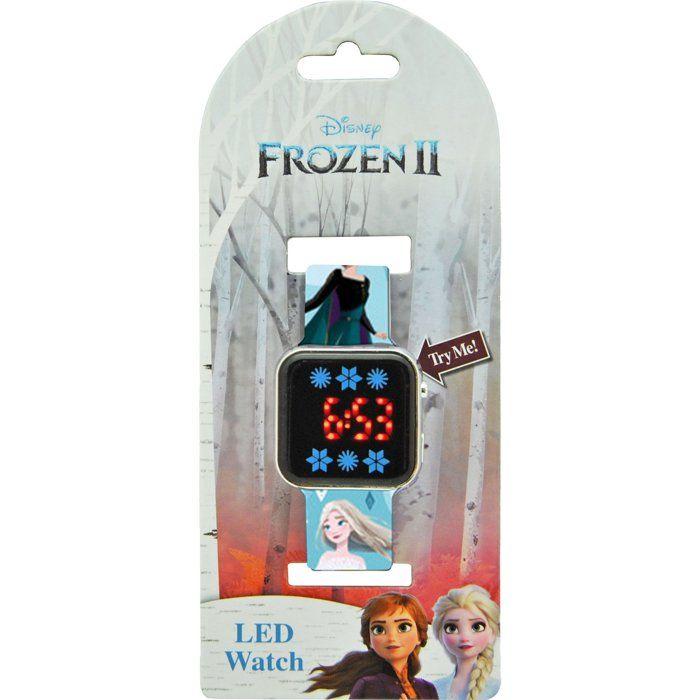 Montre LED La Reine des Neiges avec fonctions heure et date