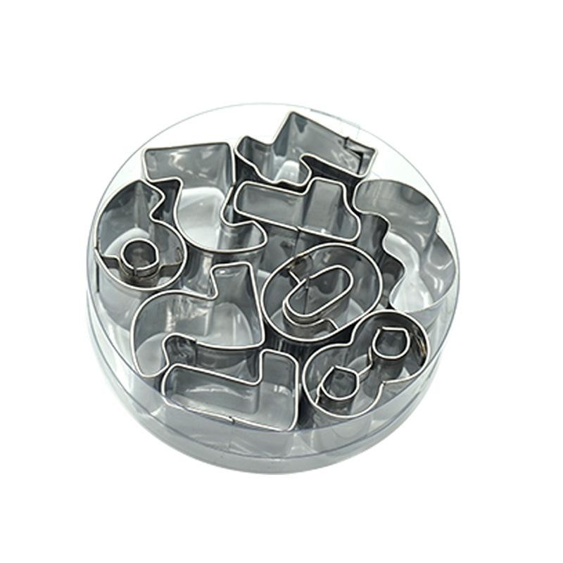 9/26pcs Alphabet Letter Fondant Cookie Moulds Cake Decorating Set Icing Cutter Mould Baking Tool