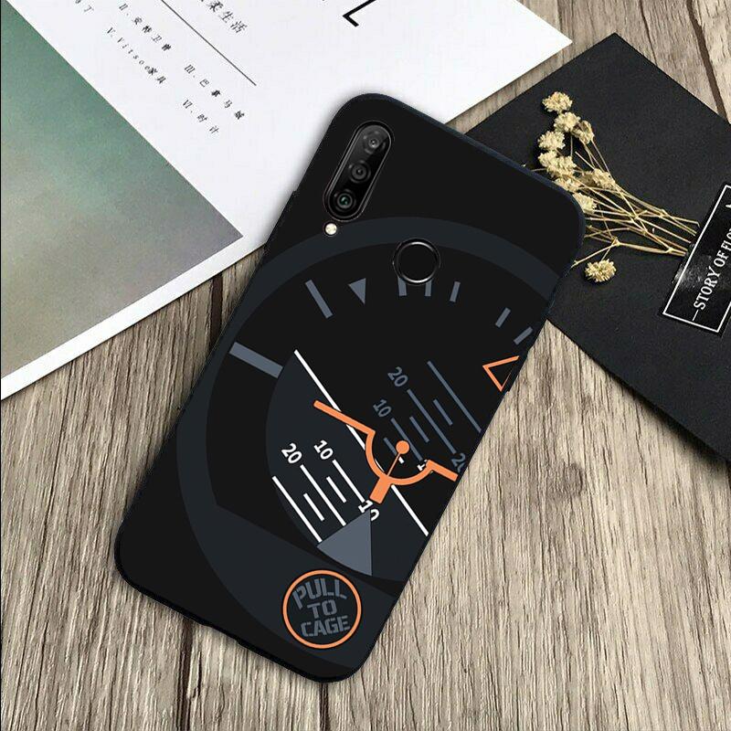 Flight Instruments Cockpit For Huawei Nova Y72 Y73 Y90 Y70 Y60 Y91 Y61 12s 12i 11i 8i 9 10 SE P40 Lite P60 P30 Pro Case